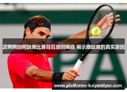 武桐桐因何缺席比赛背后原因揭晓 揭示她缺席的真实原因