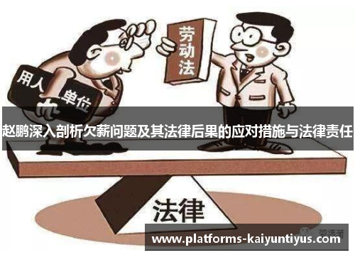 赵鹏深入剖析欠薪问题及其法律后果的应对措施与法律责任