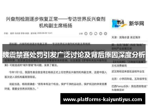 魏震禁赛处罚引发广泛讨论及背后原因深度分析