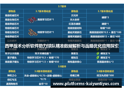 西甲战术分析软件助力球队精准数据解析与战略优化应用探索
